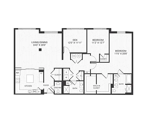 Floor plan B24