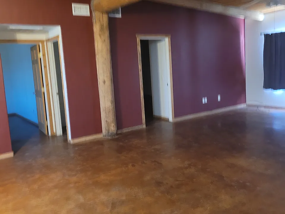 Living room looking into bedrooms