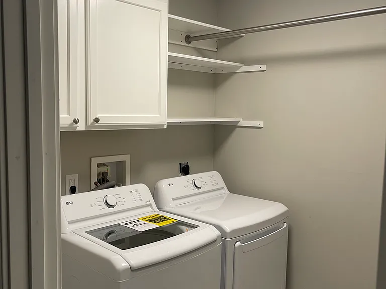 Main-Floor Laundry with Washer & Dryer Included