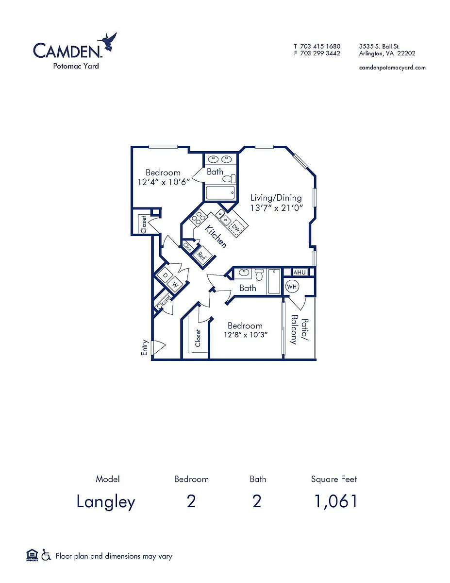 Floor plan Langley