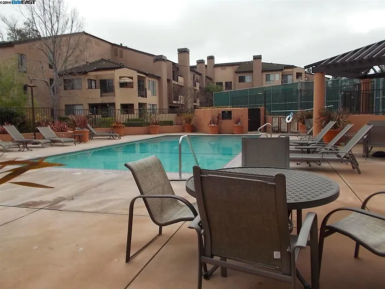 Swimming pool in the community