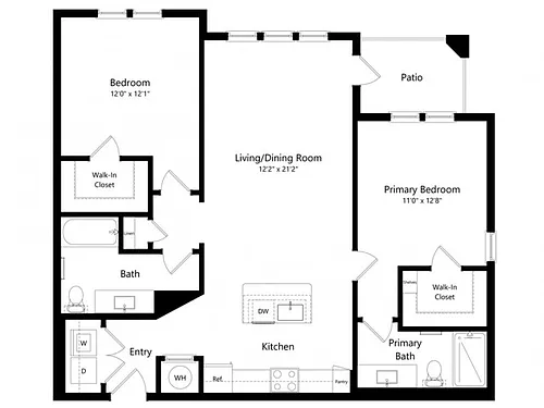 Floor plan B2-C