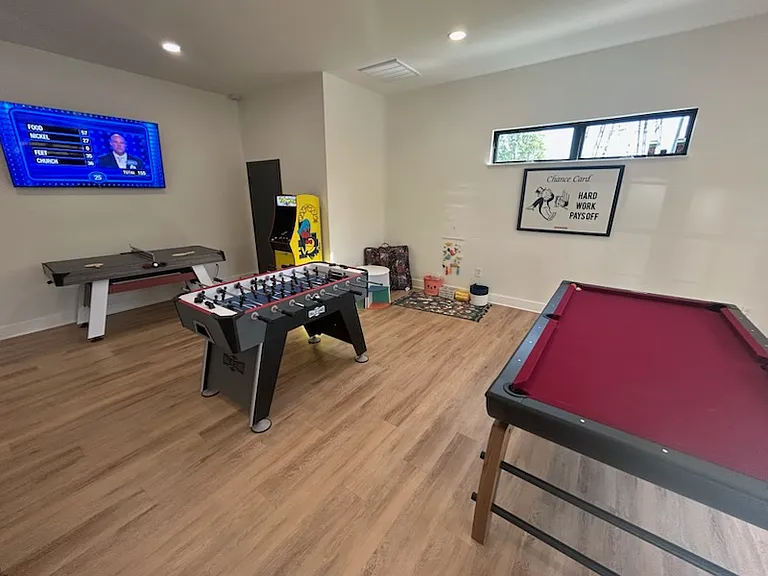 Brand New Clubhouse Game Room