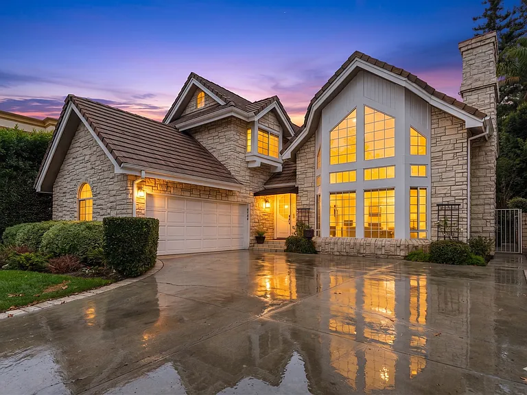Front Exterior - Twilight Virtually Enhanced