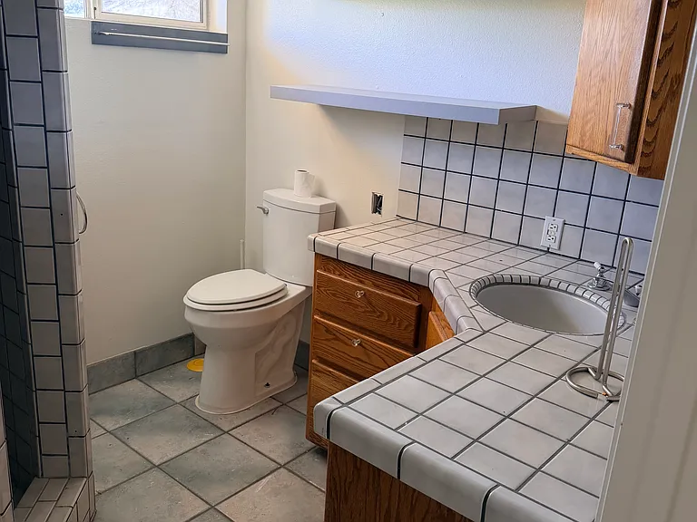 Downstairs Bath with new paint