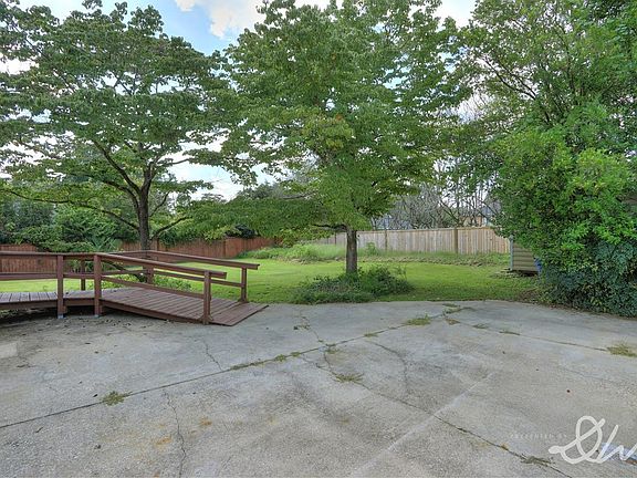 parking pad and handicap ramp