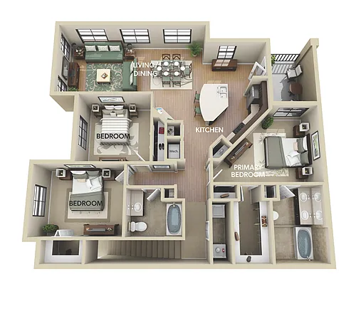 Floor plan South Hampton