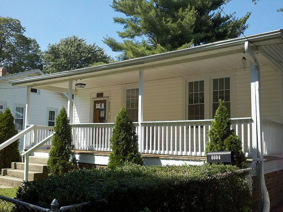 Front of property (fenced in front yard)
