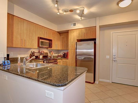 Foyer and Kitchen