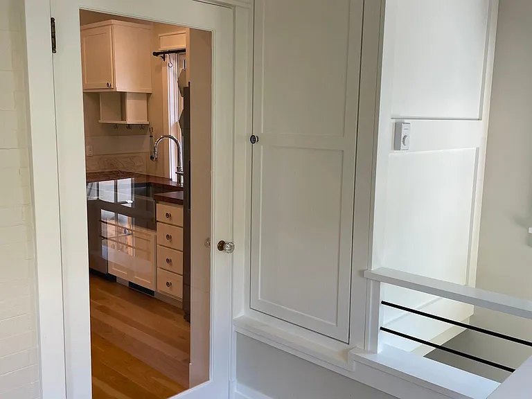 Sunroom with pantry