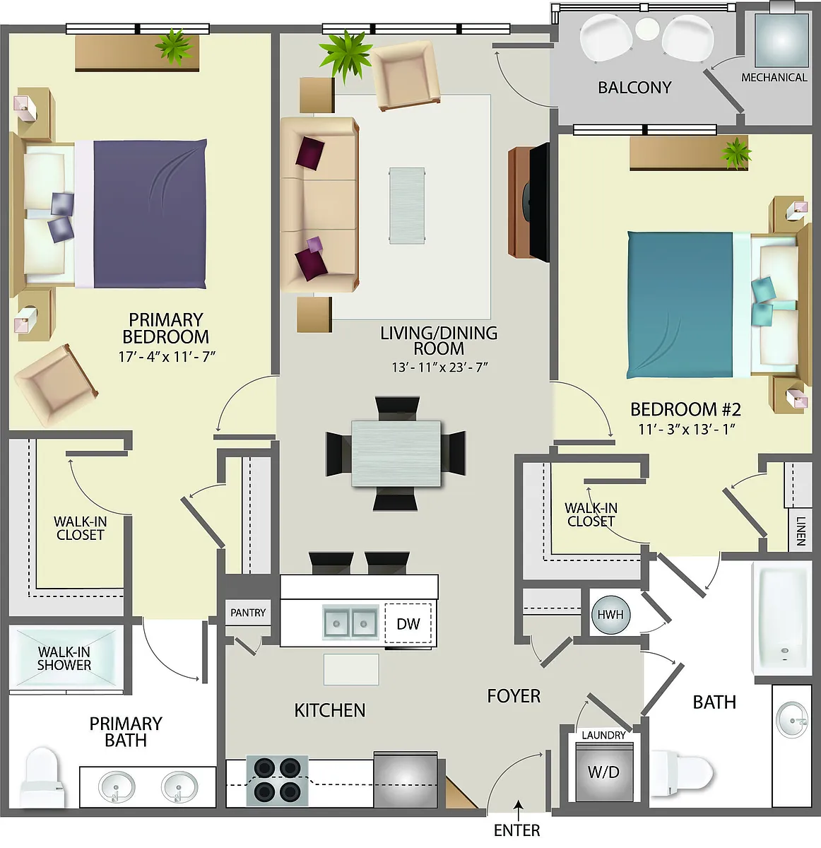 Floor plan 2M
