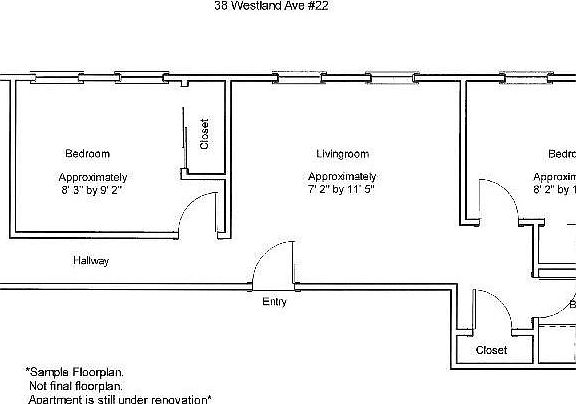 2nd image of 56 Westland Ave #14