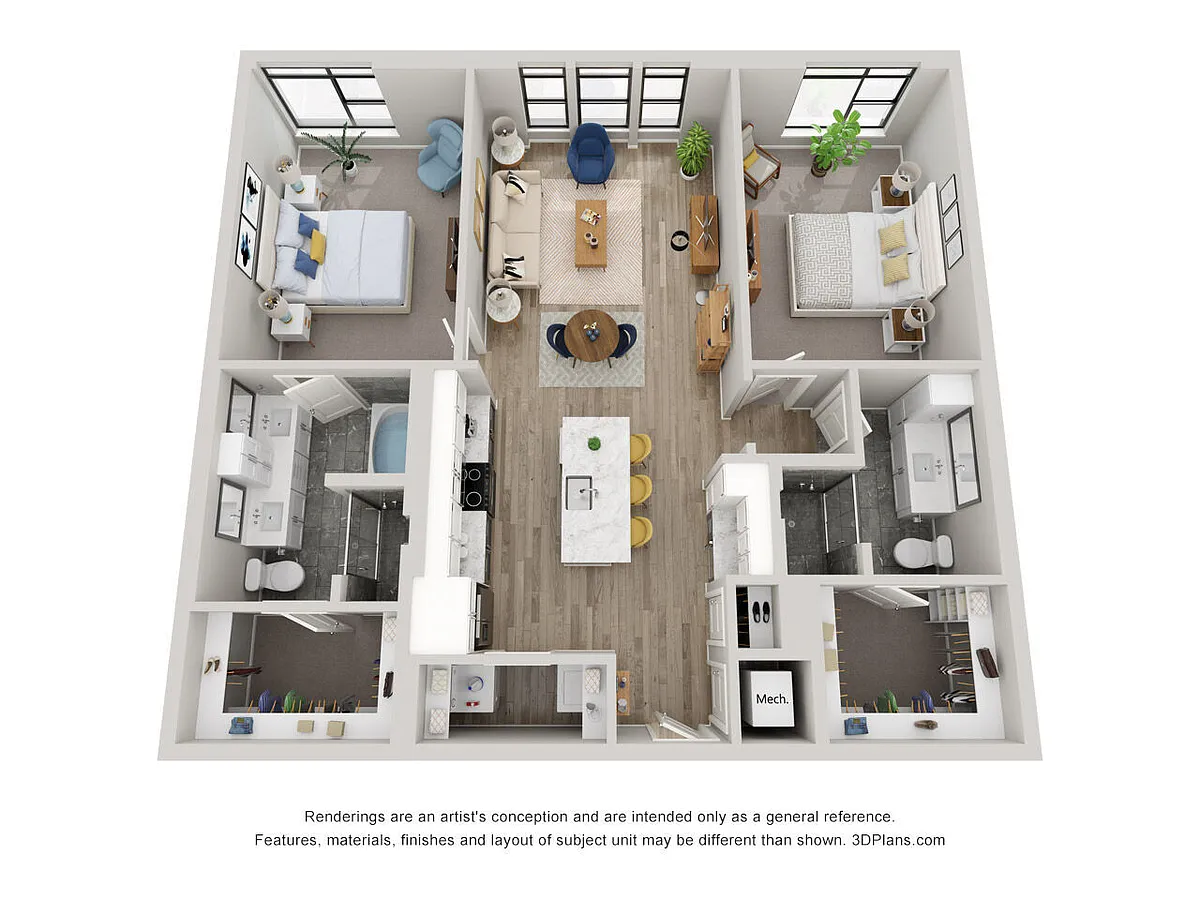 Floor plan 2B2