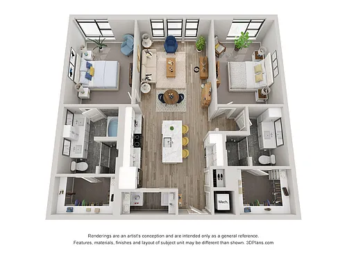 Floor plan 2B2