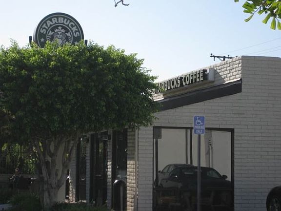 Starbucks, trader Joes,