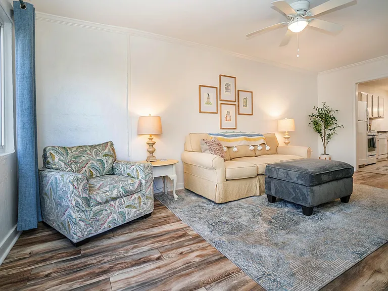 Open & Cozy Living Room Seating Area