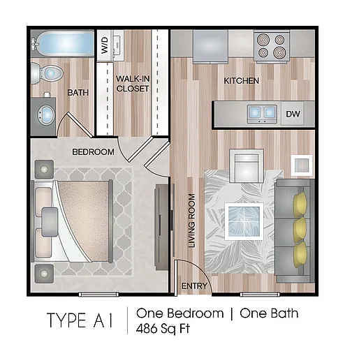 Floor plan A1F
