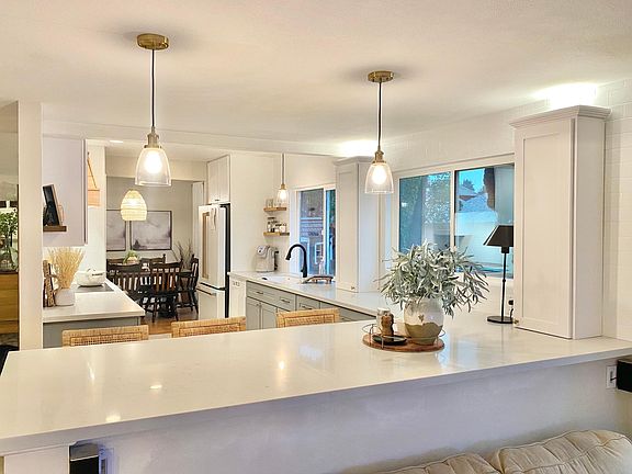 Kitchen from living room.