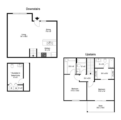 Floor plan Bordeaux