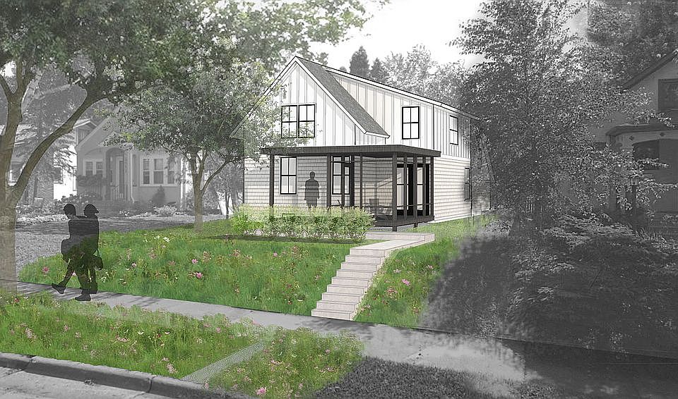 West Front Elevation Renderi