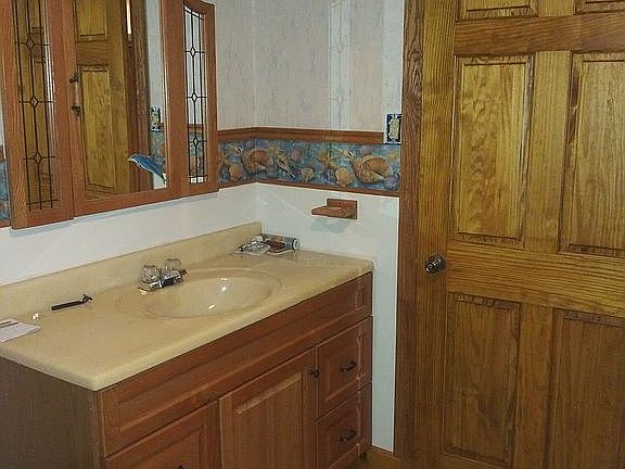 Basement bathroom