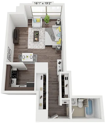 Floor plan STUDIO NINE