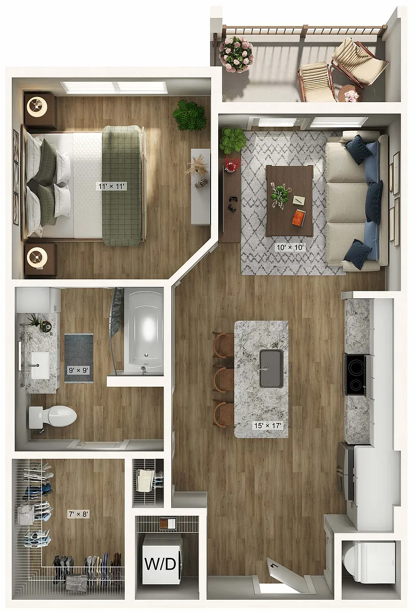 Floor plan A1