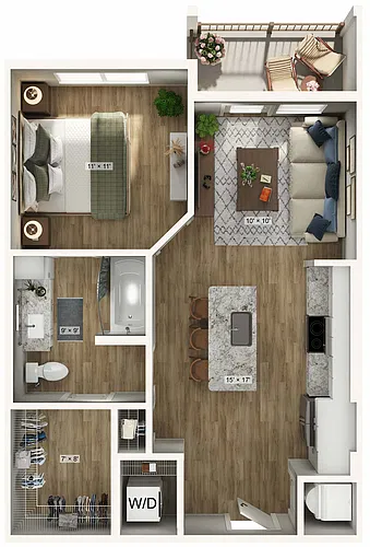 Floor plan A1