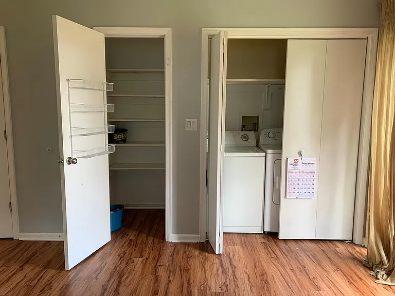 Large pantry & laundry