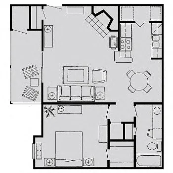 Floor plan B