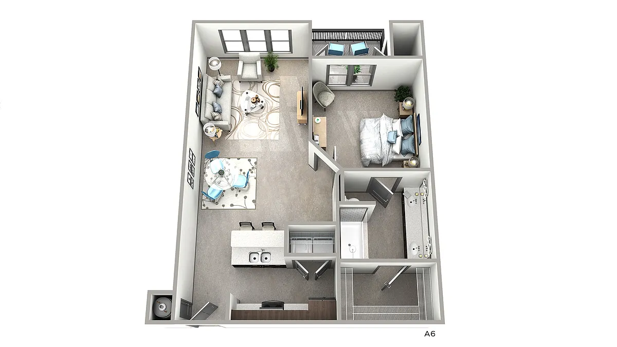 Floor plan A1F