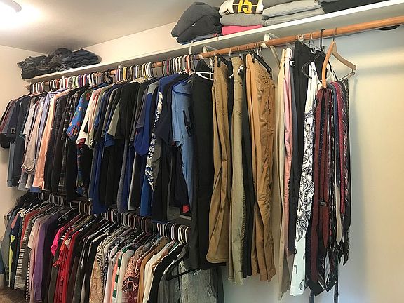 Master closet