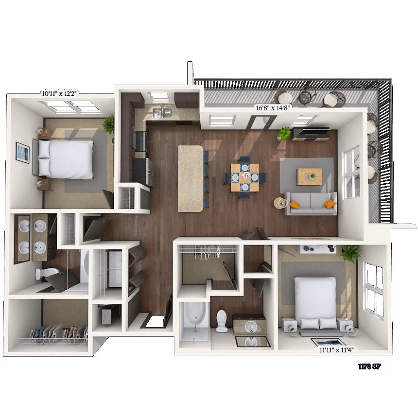 Floor plan Ewing
