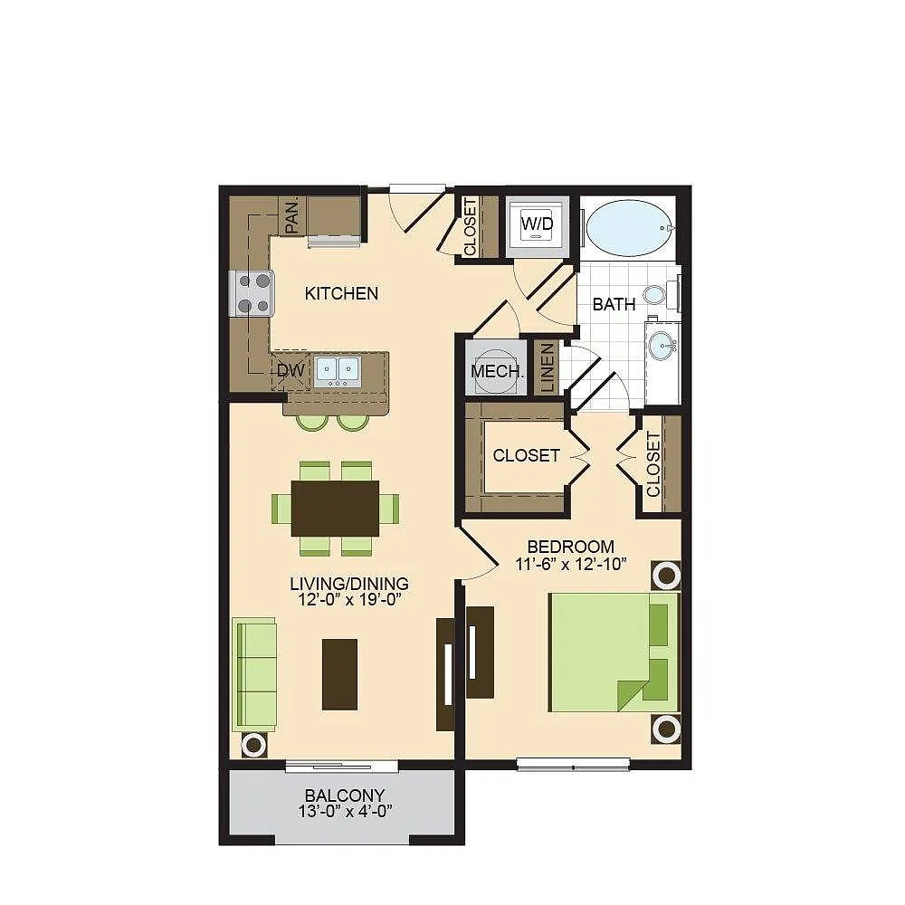 Floor plan A1