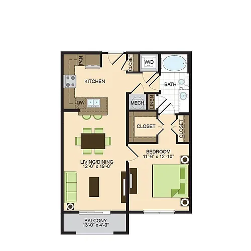 Floor plan A1