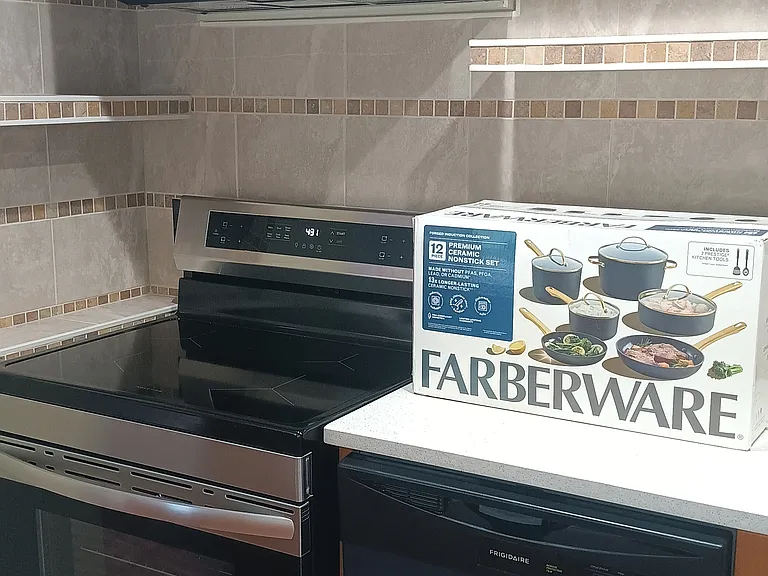Includes Cooking Set