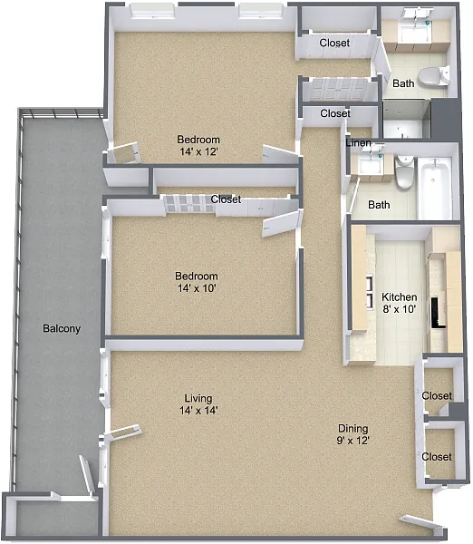 Floor plan Port
