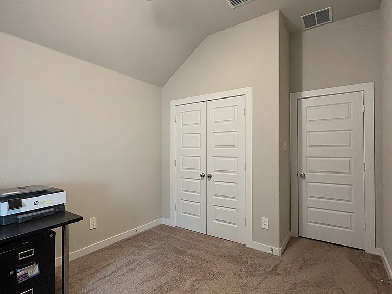 Front bedroom office.