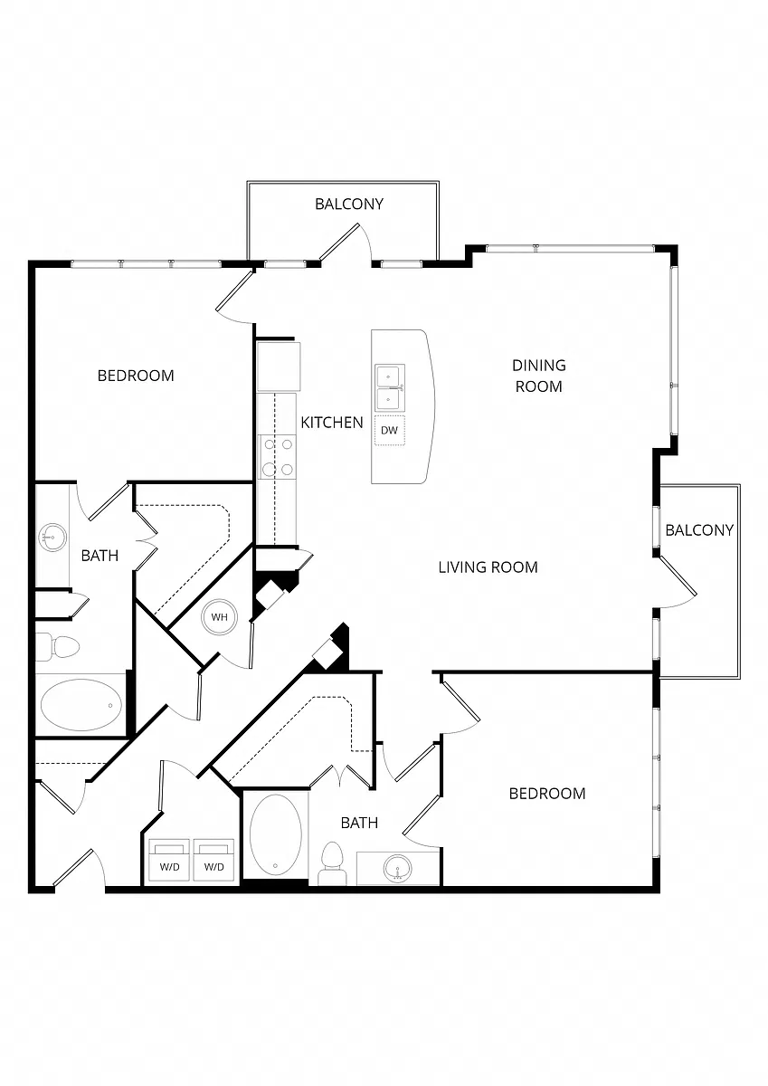 Floor plan Lofts - B2