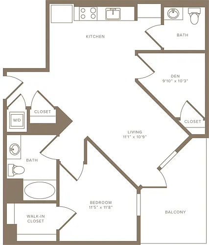 Floor plan A05D