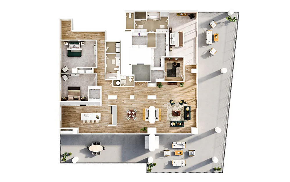 Floor plan TP2R