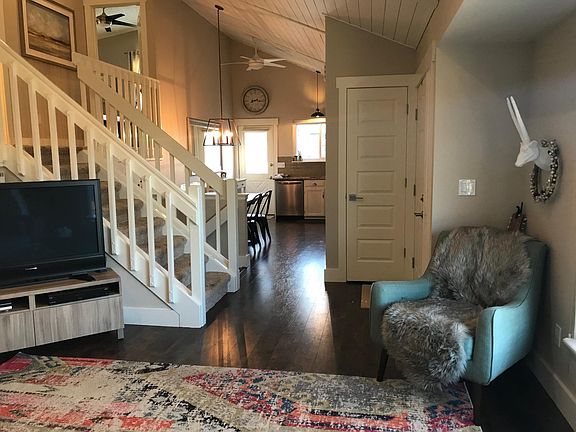 Bright and open main level layout.