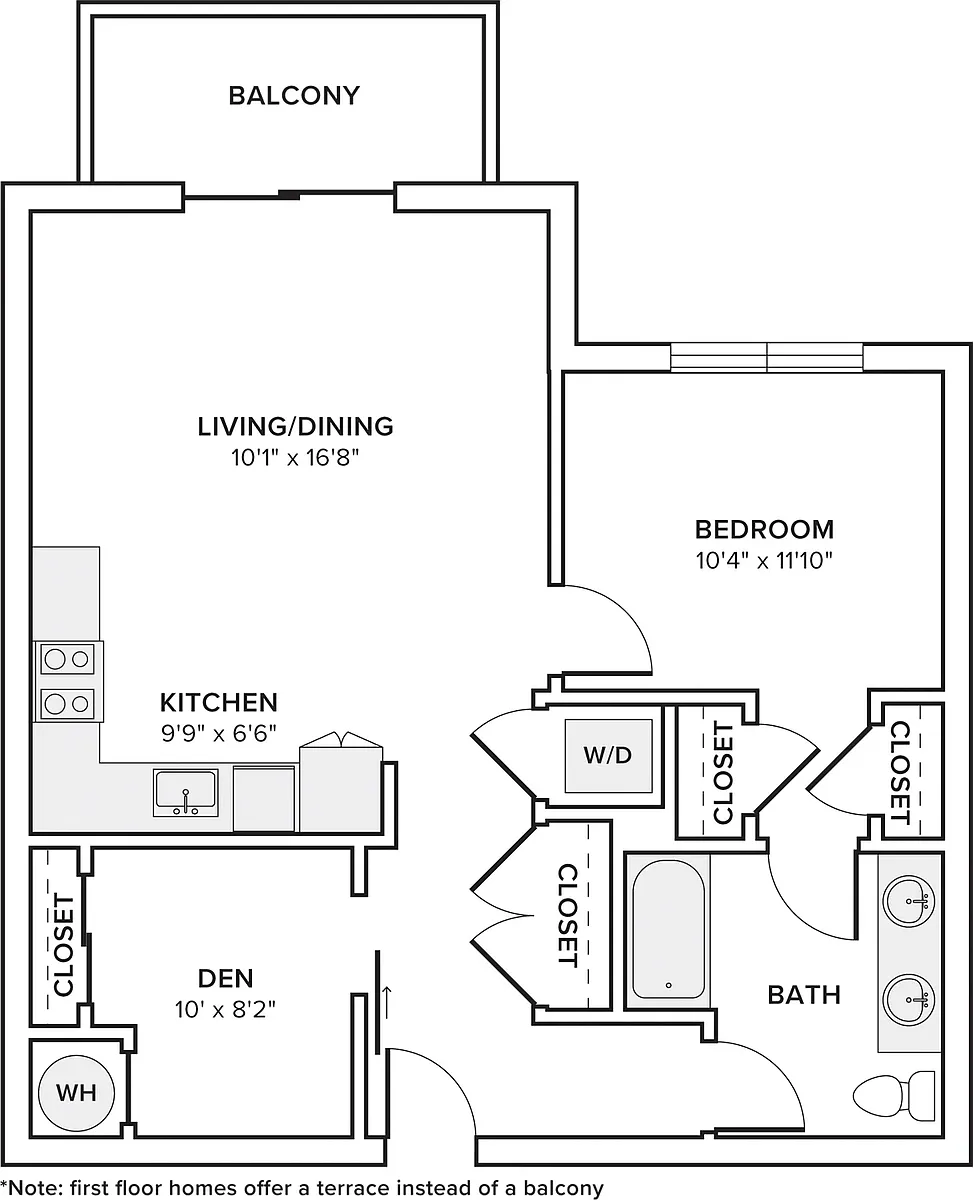 Floor plan A03D