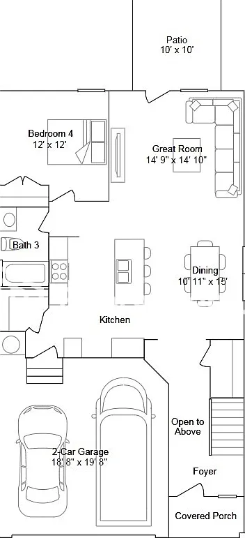 4 bed, 3.0 bath, 2132 sqft, $2,245 — Photo 3