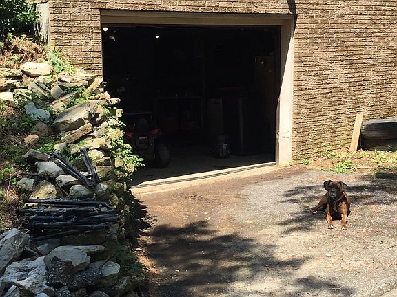 Garage door to basement.