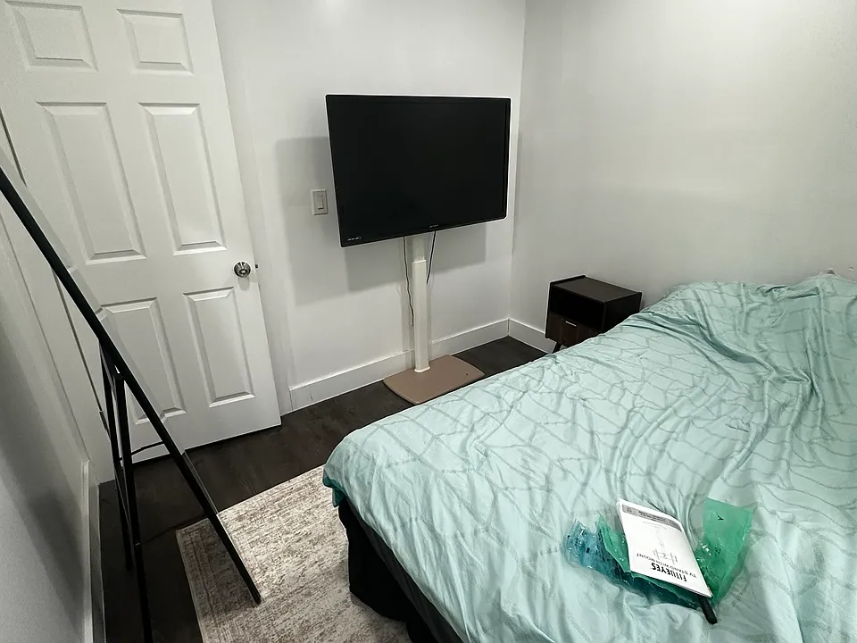 Furniture/decor not included. Only bed and mattress included