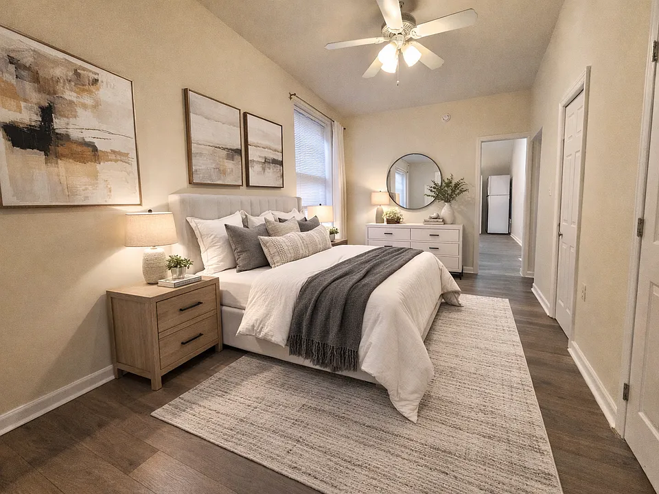 Main Bedroom Staged
