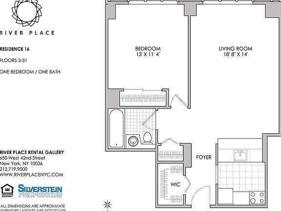 2nd image of 1 River Pl APT 2716