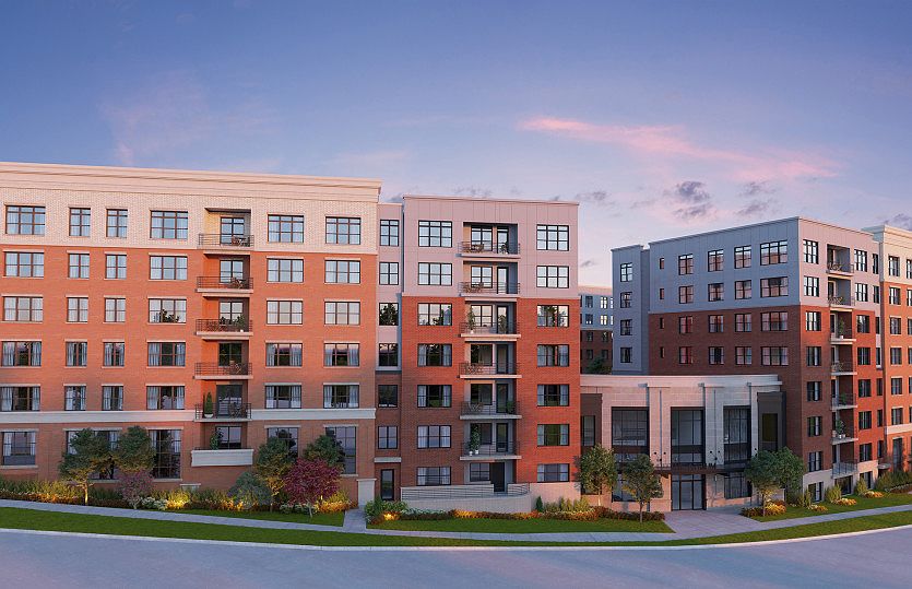 New luxury 1-level elevator condos in Fairfax just footsteps from the Vienna Fairfax Metro