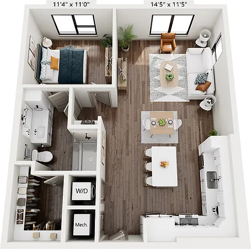 Floor plan A59